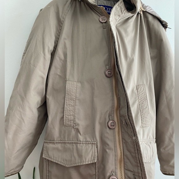 Vintage 80s/90s Khaki/Beige Bay Club Jacket - M-L - Picture 4 of 6